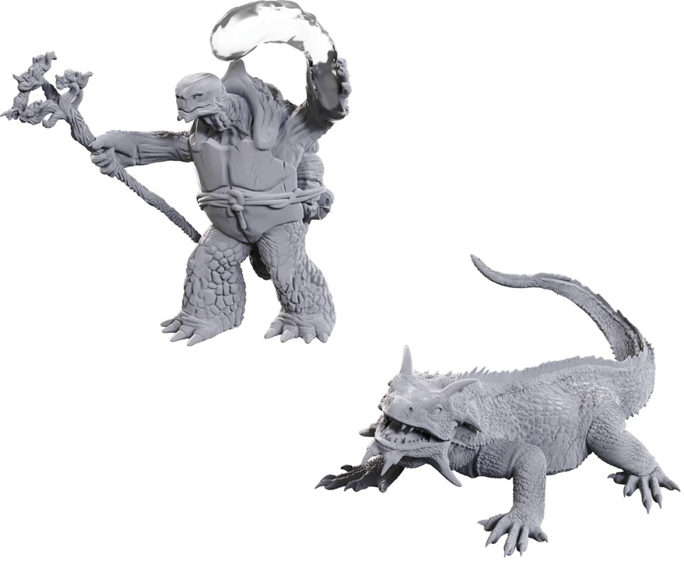 D&D Nolzur's Marvelous Miniatures - Tortle Druid & Wild Shape
