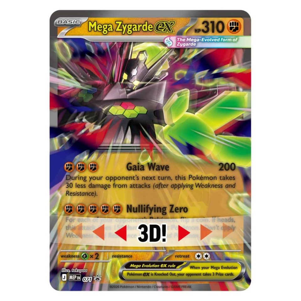 Pokemon TCG - Mega Zygarde Ex Premium Collection | Krit.ro