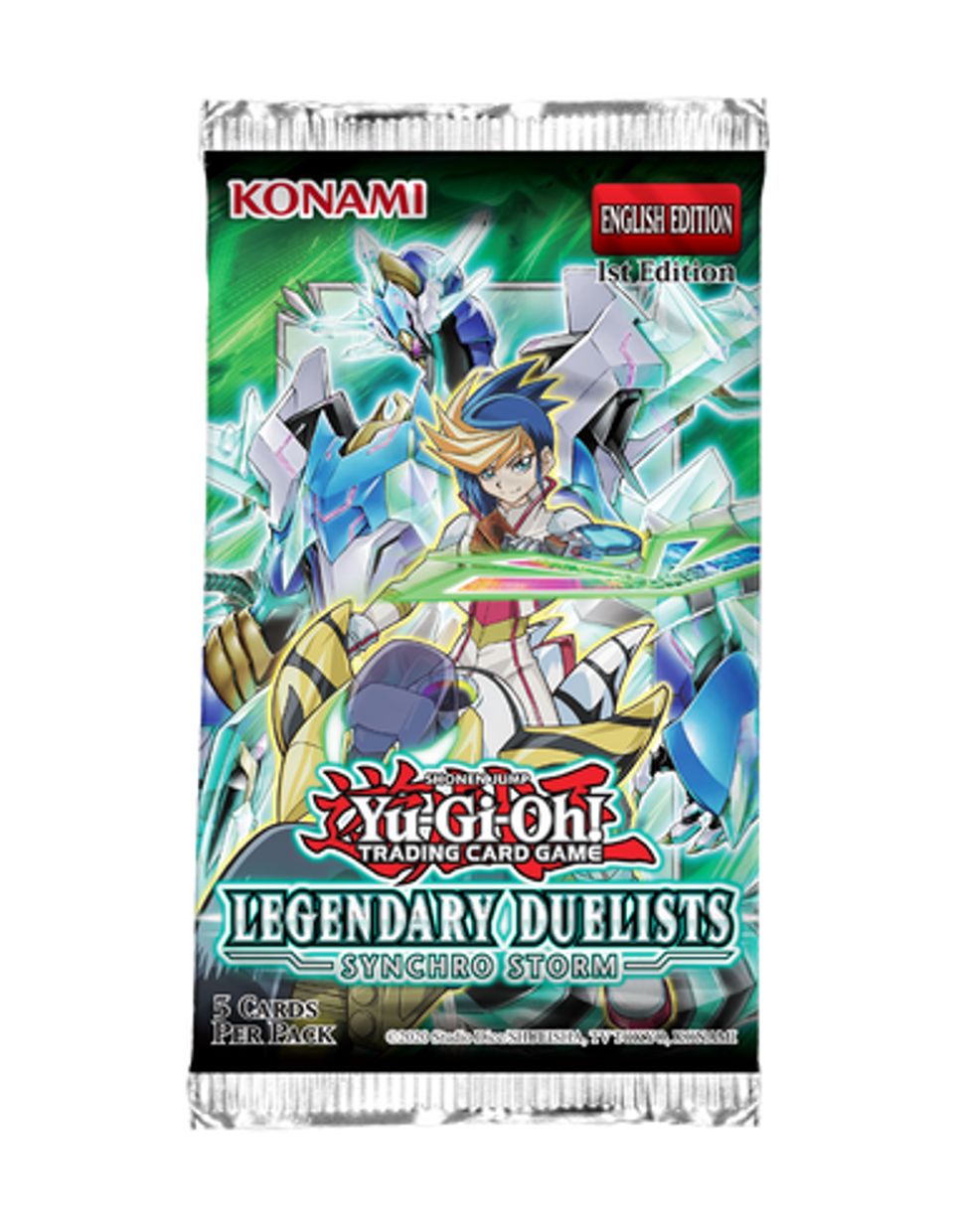 Pret mic Yu-Gi-Oh! Legendary Duelists 8 Synchro Storm Booster Pack
