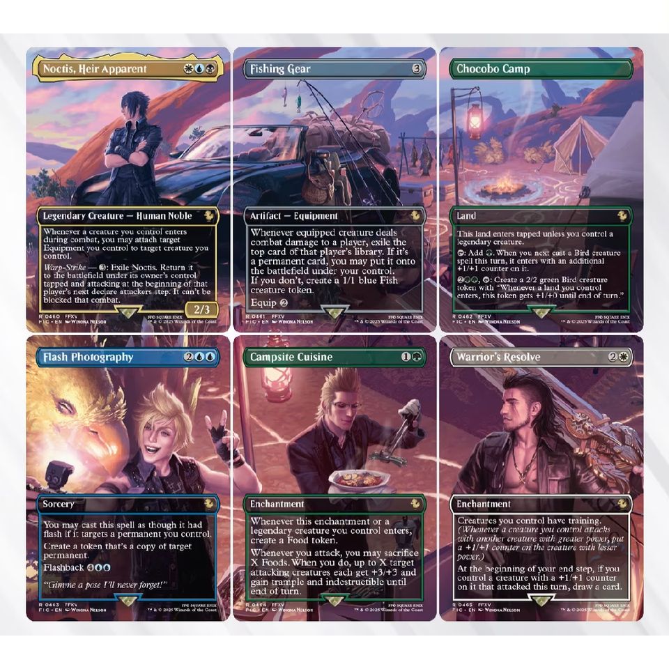 マジック：ザ・ギャザリング FINAL FANTASY XV - CAMP COMRADES Magic: The Gathering Final Fantasy XV - Scene Box: Camp Comrades