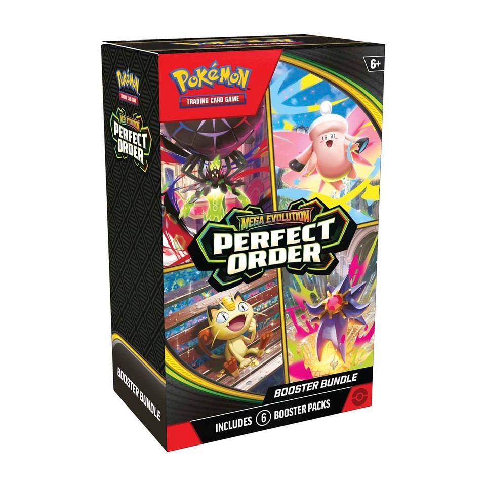 Pokémon TCG: Mega Evolution Perfect Order - Booster Bundle (6