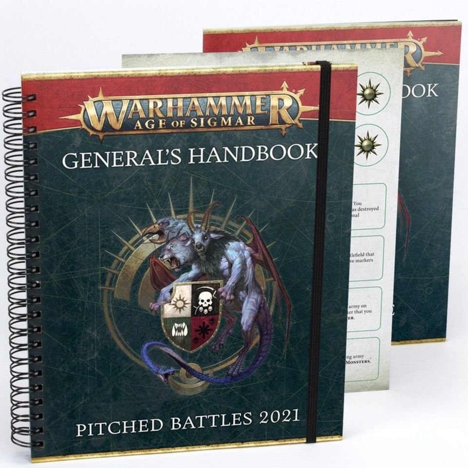 Pret mic Warhammer Age of Sigmar General's Handbook: Pitched Battles 2021