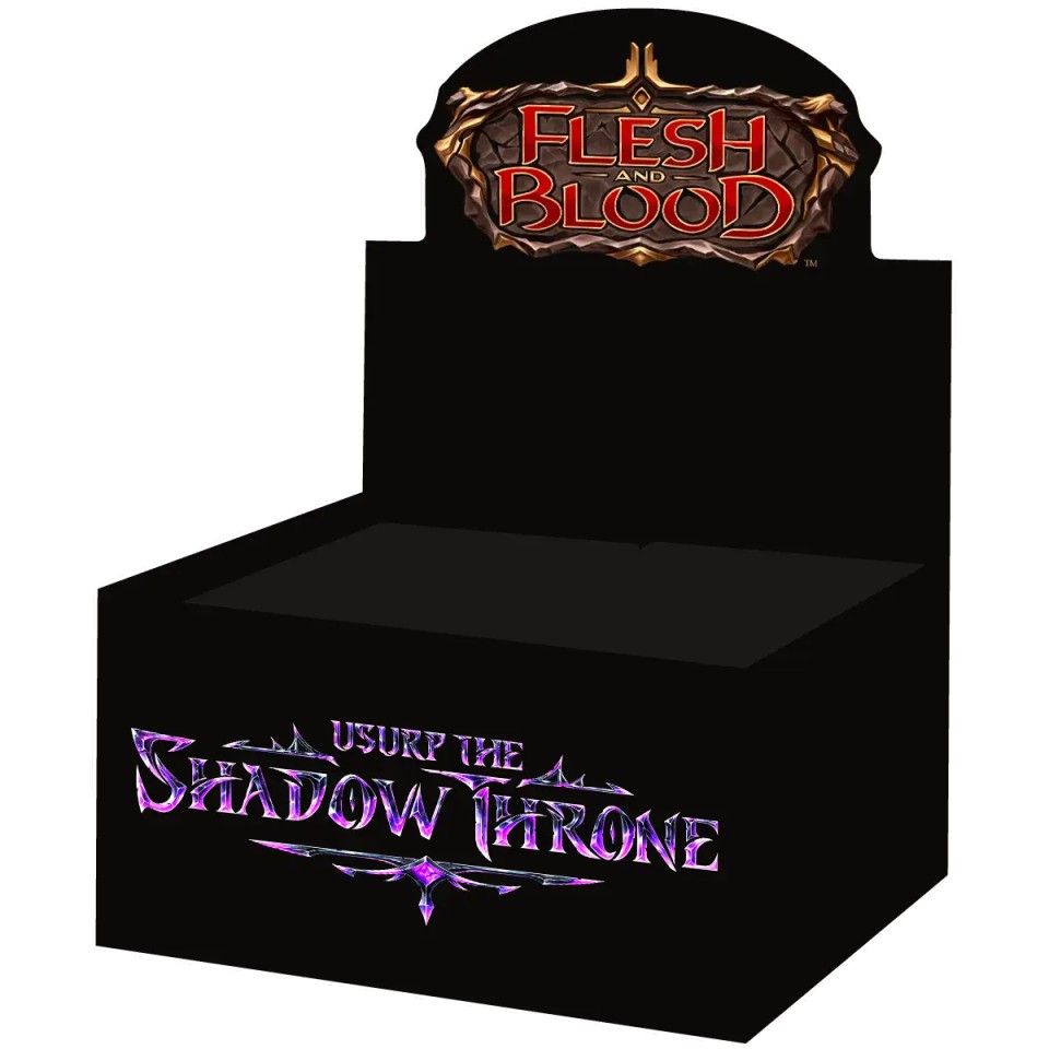 Flesh and Blood TCG - Usurp the Shadow Throne Booster Display (24