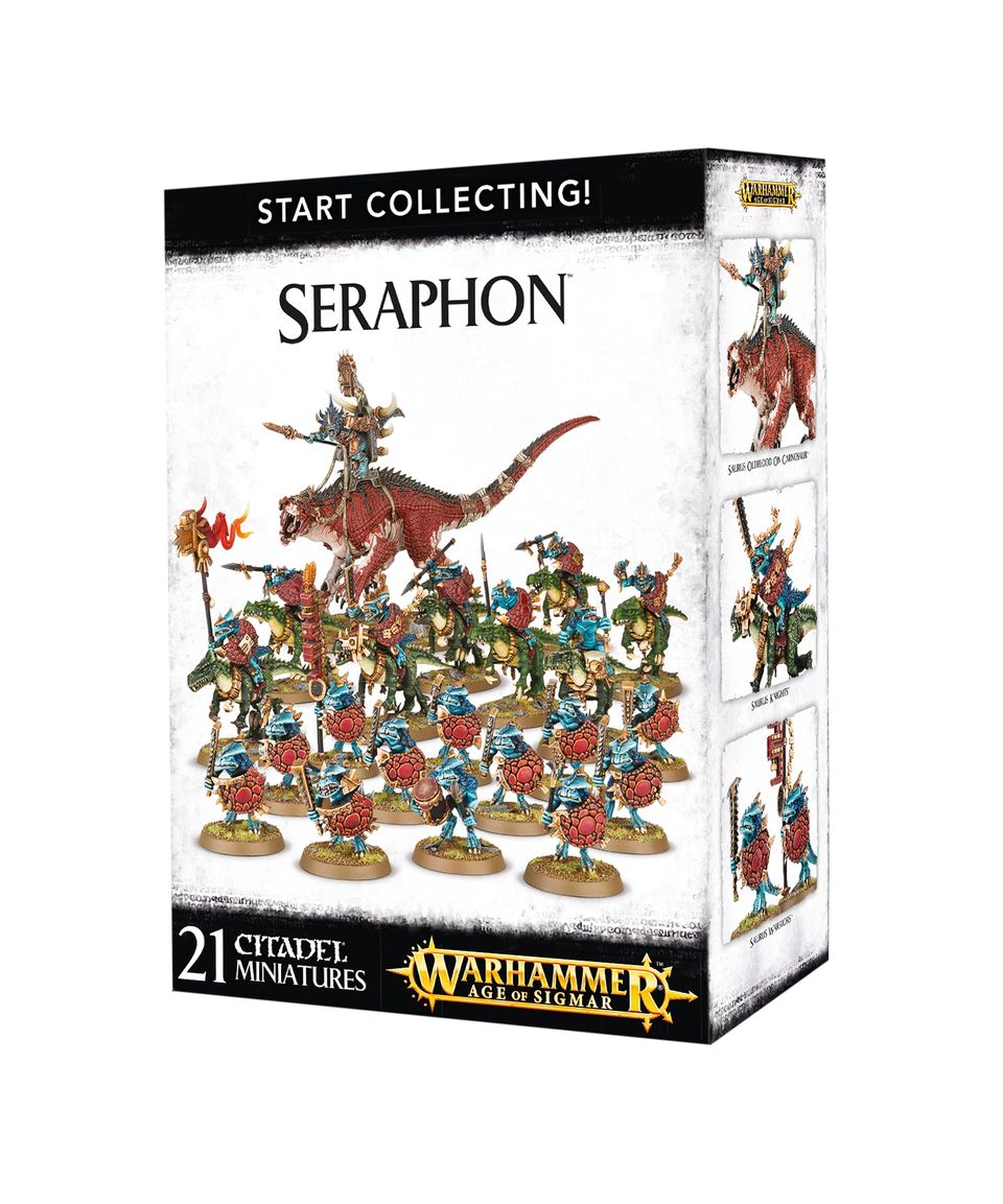 Pret mic Warhammer Age of Sigmar Start Collecting! Seraphon