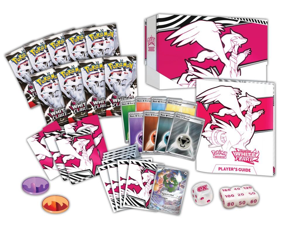 Pokémon TCG Scarlet & Violet - White Flare Elite Trainer Box - Krit.ro