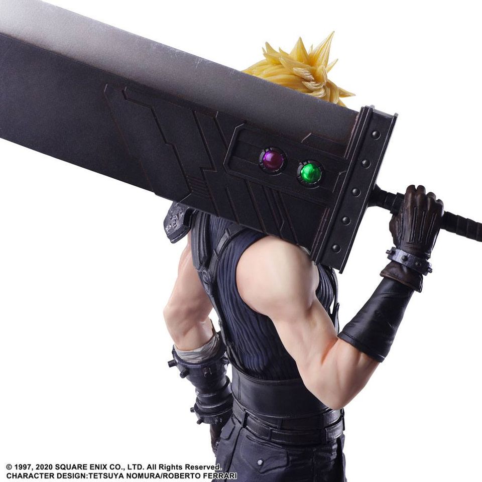 Statueta Static Arts: Final Fantasy VII - Cloud Strife - Krit.ro