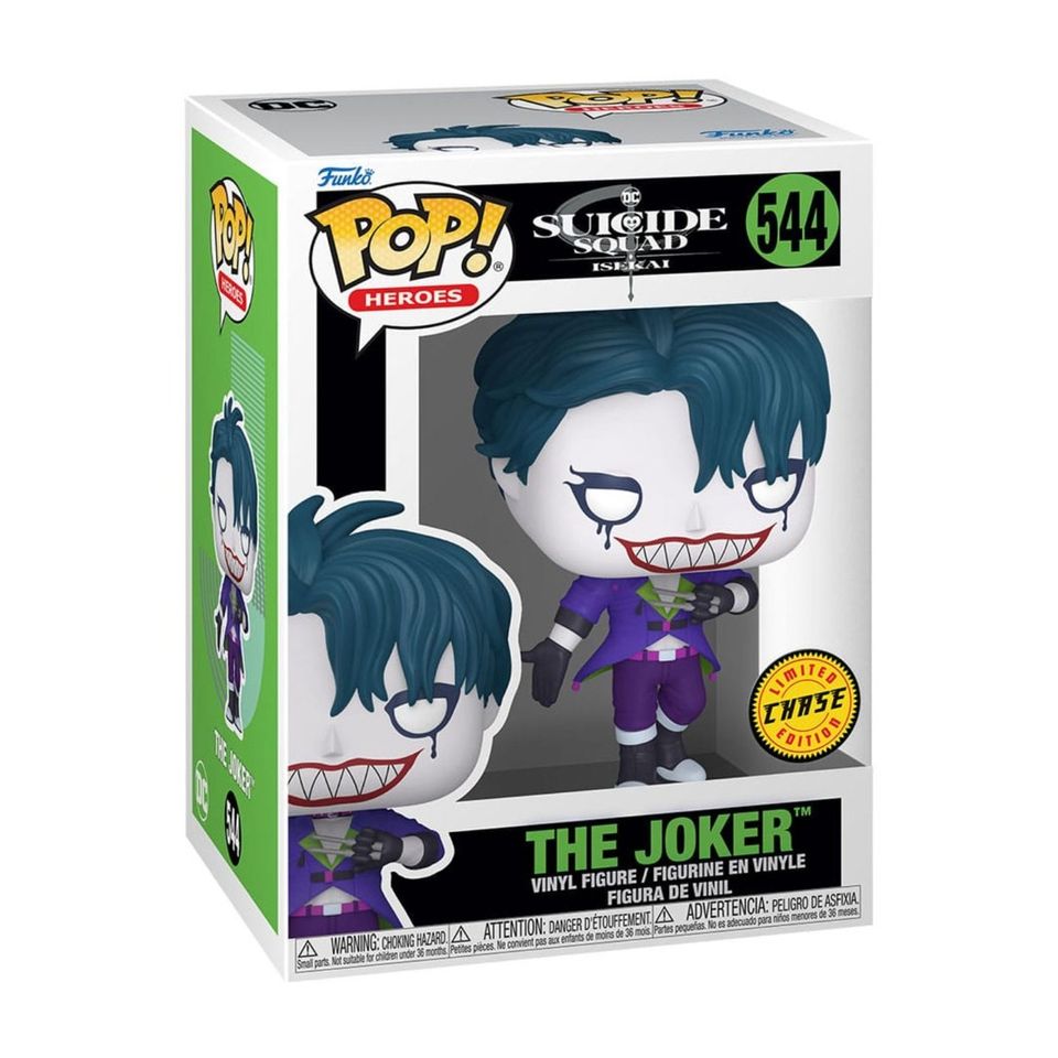 Figurina Funko Pop! Suicide Squad Isekai - The Joker (Chase, 544