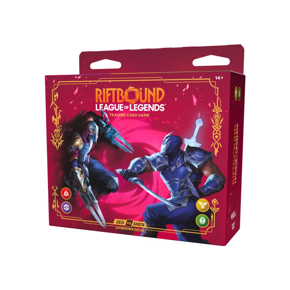 deckセット Riftbound: League of Legends TCG Vendetta Showdown Deck: Zed vs