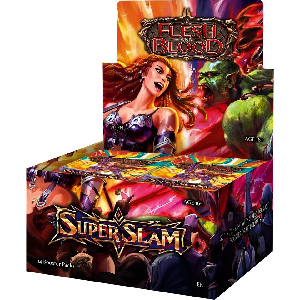Flesh and Blood TCG - Super Slam Booster Display (24 Boosters