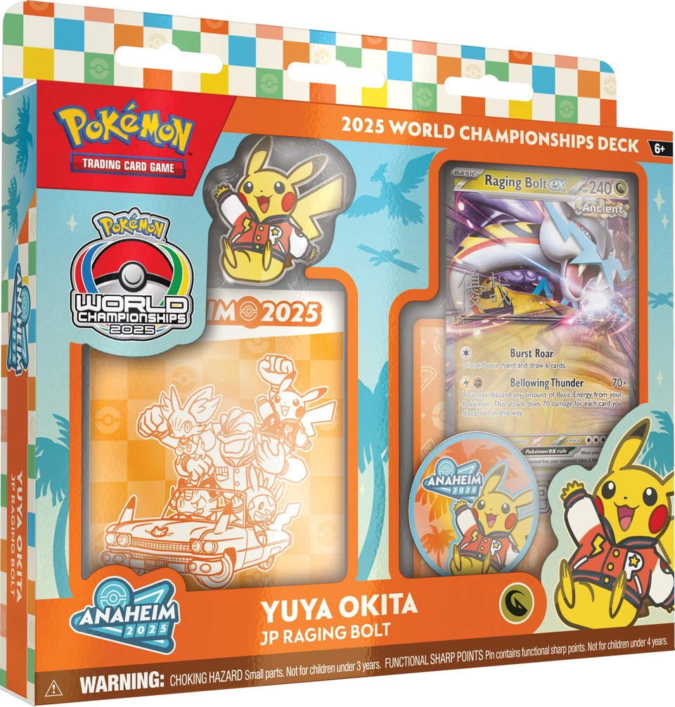 uka Pokémon study series Pokémon TCG: 2025 World Championships Deck – Yuya Okita (Raging