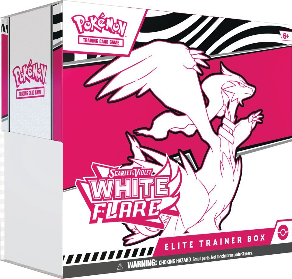 Pokémon TCG Scarlet & Violet - White Flare Elite Trainer Box - Krit.ro