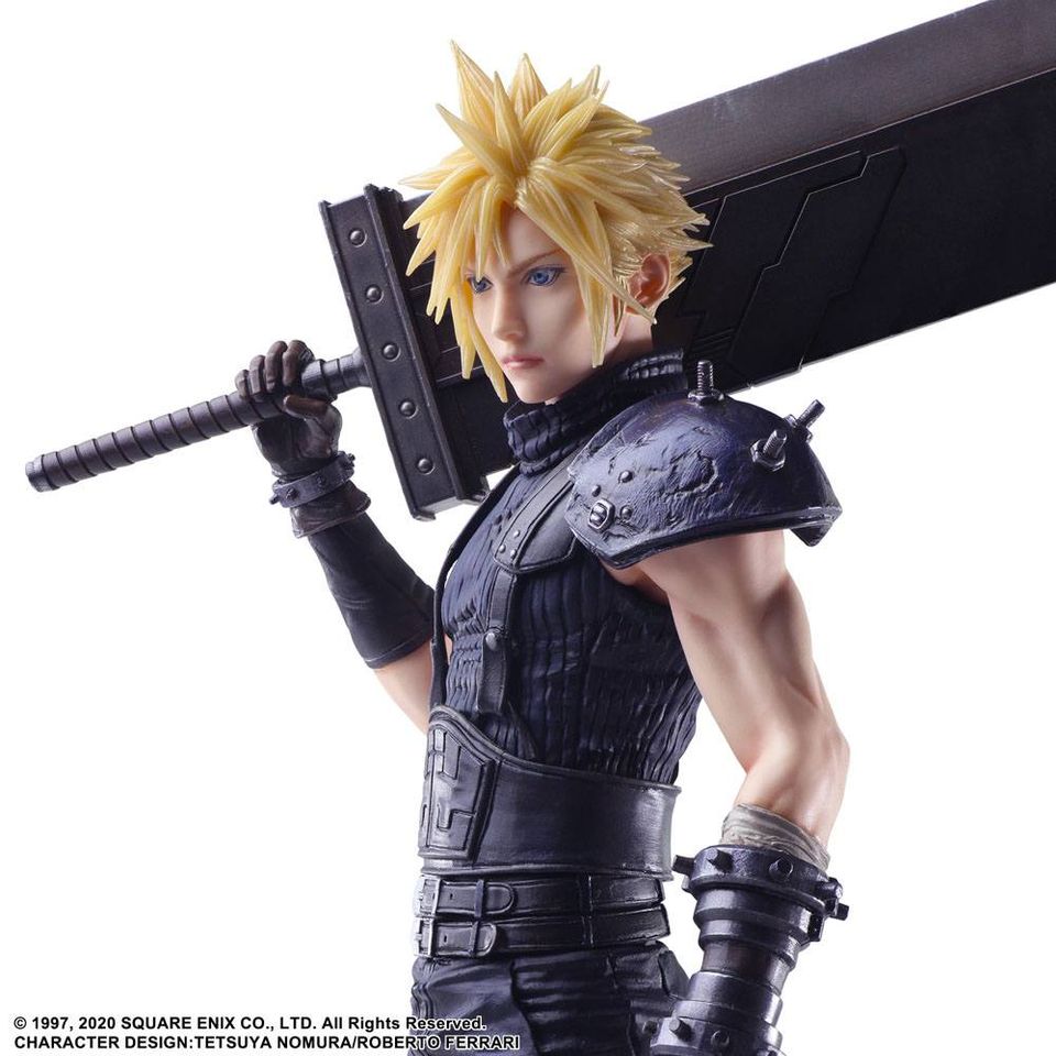 Statueta Static Arts: Final Fantasy VII - Cloud Strife | Krit.ro
