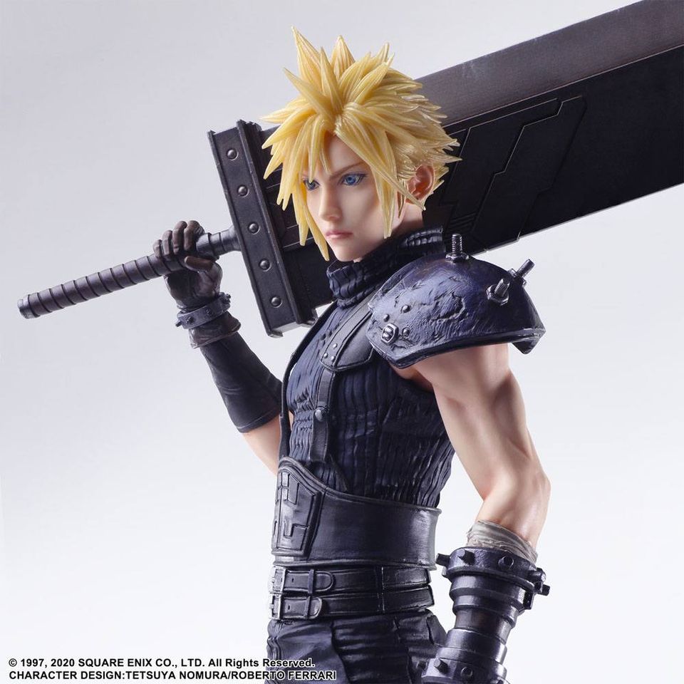 Statueta Static Arts: Final Fantasy VII - Cloud Strife - Krit.ro