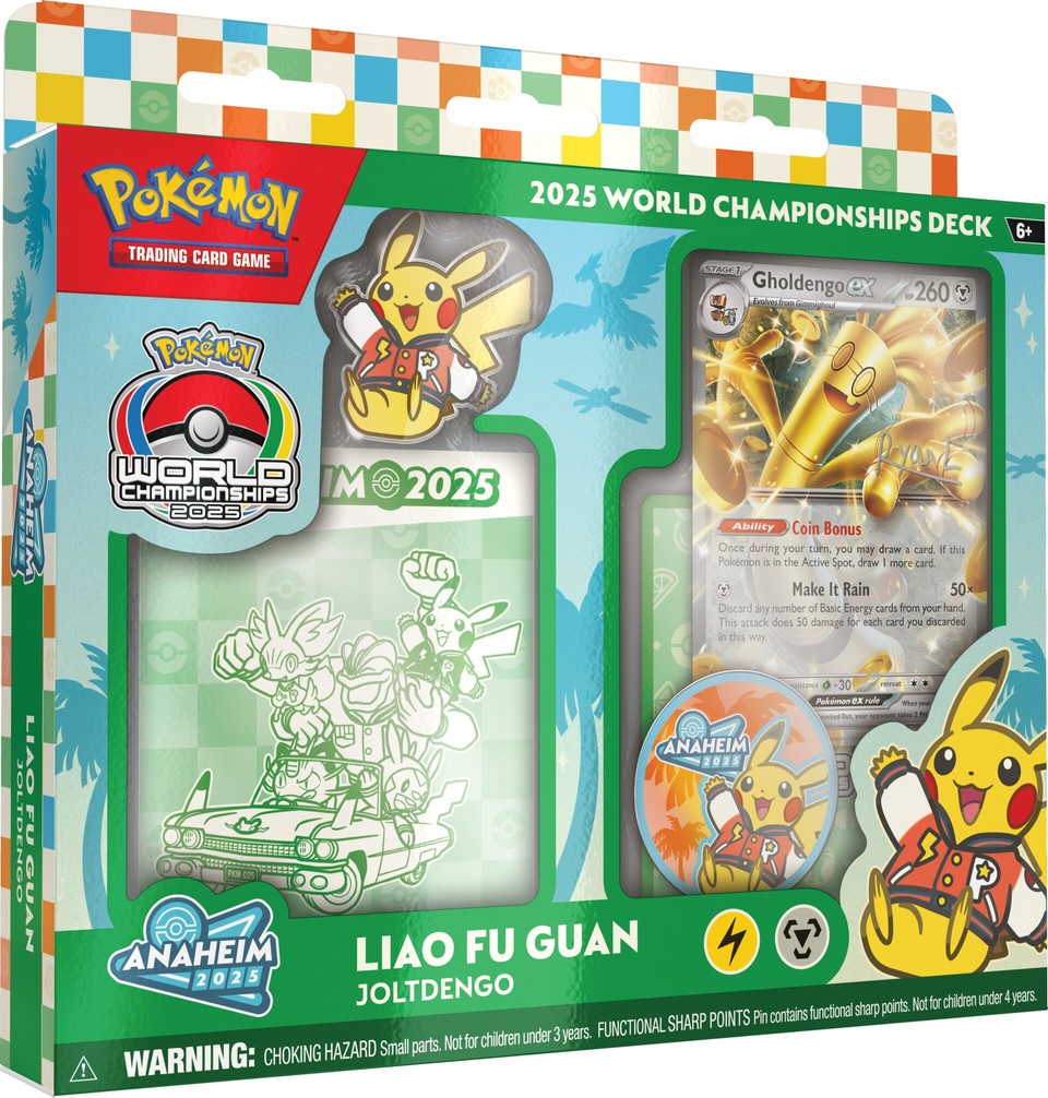 Pokémon TCG: 2025 World Championships Deck – Fuguan Liao