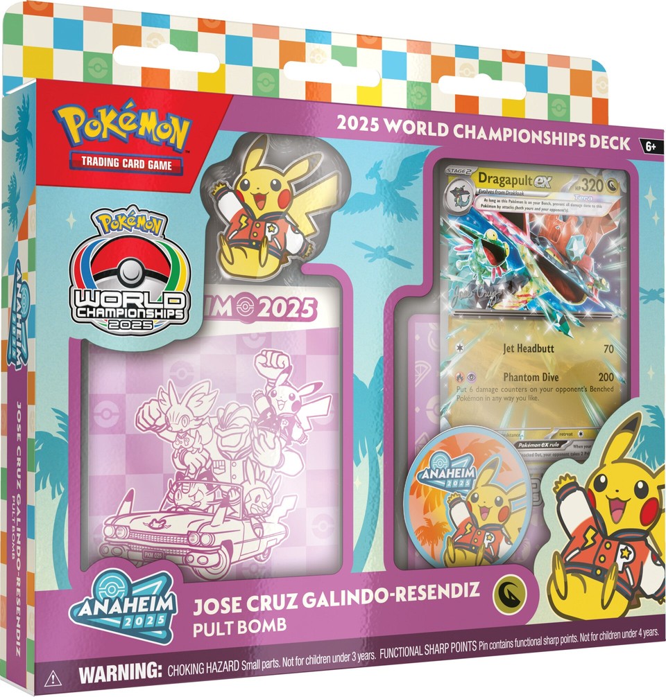 Pokémon TCG: 2025 World Championships Deck – Jose Cruz Galindo