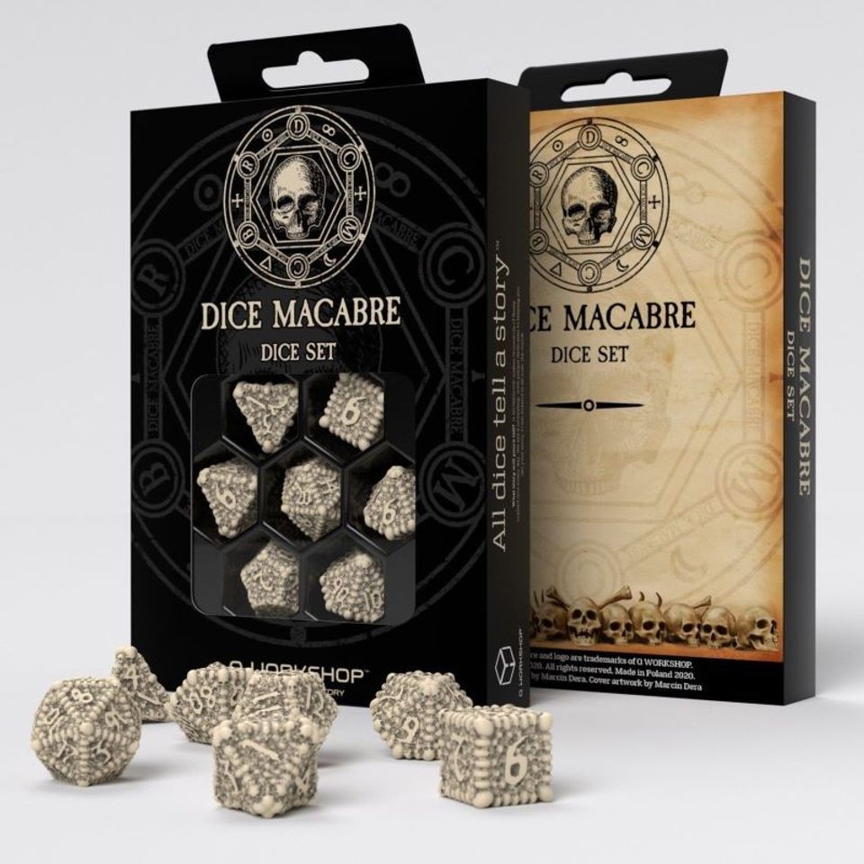 DICE Zaruri Dice Macabre - Power of the Underworld (Set de 7) | Krit.ro