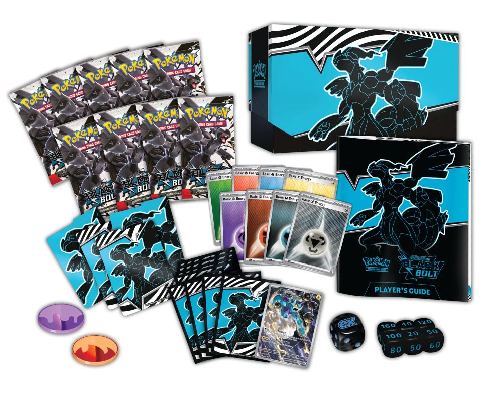 Pokémon TCG Scarlet & Violet - Black Bolt Elite Trainer Box | Krit.ro