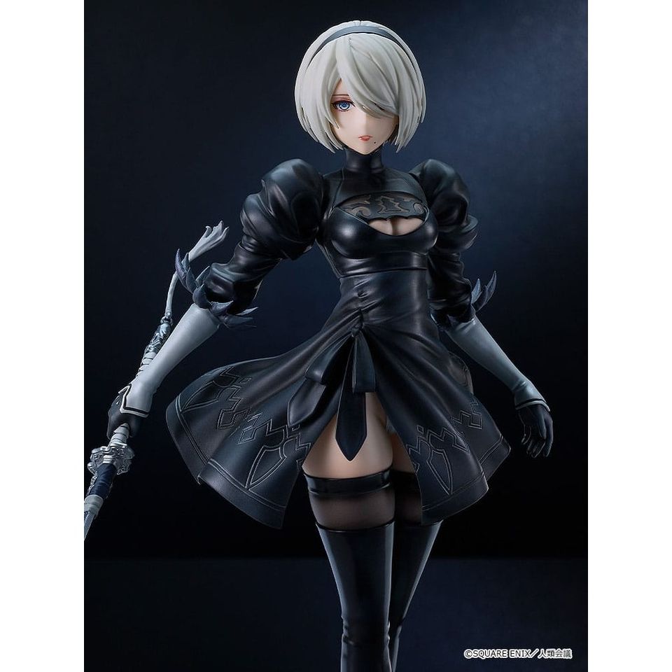 NieR: Automata 2B スタチュー Statueta NieR: Automata - 1/7 2B (YoRHa No.2 Type B) - Krit.ro